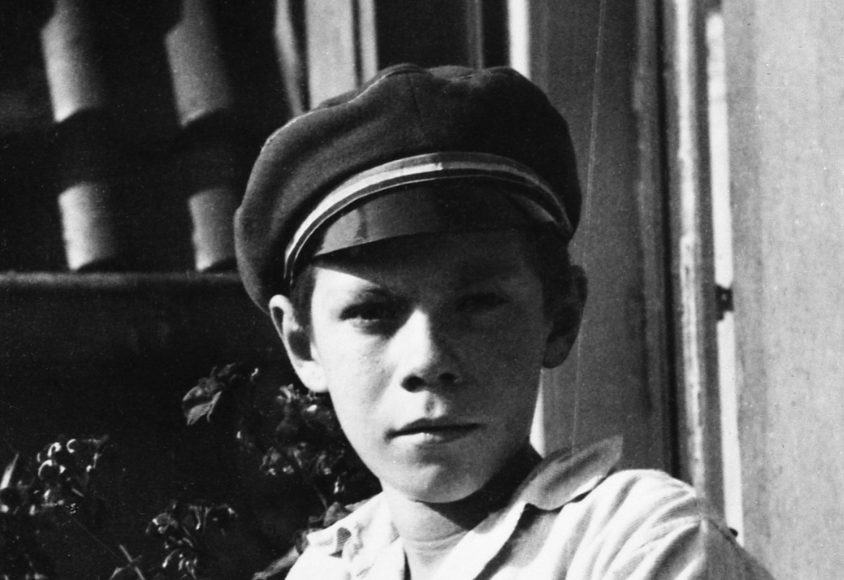 Helmut Schmidt als 14-Jähriger.