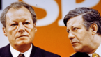 Willy Brandt and Helmut Schmidt