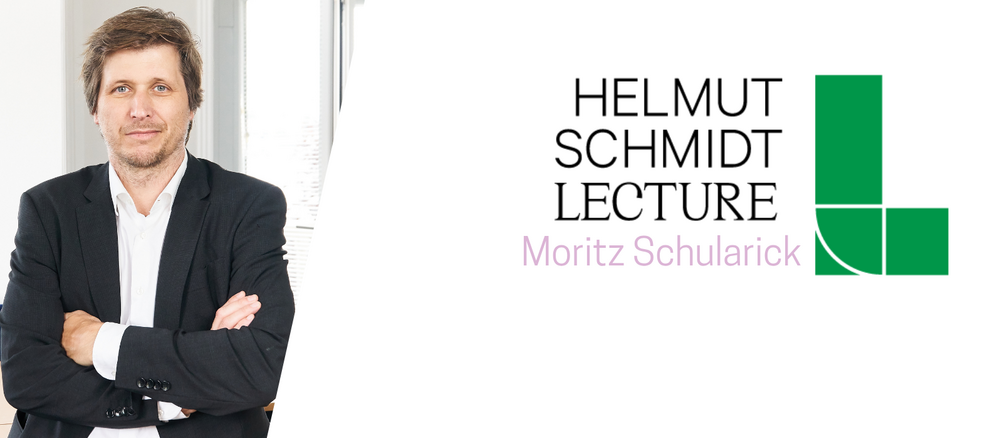 Titelbild der Helmut Schmidt Lecture 2023. Links: Moritz Schularik