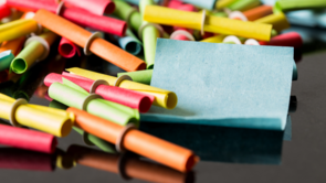Colourful flyers