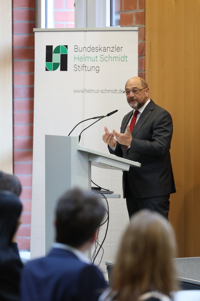 Martin Schulz am Rednerpult