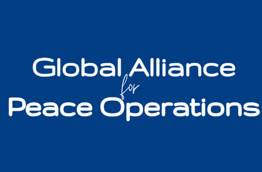 Logo Global Alliance for Peace Operations