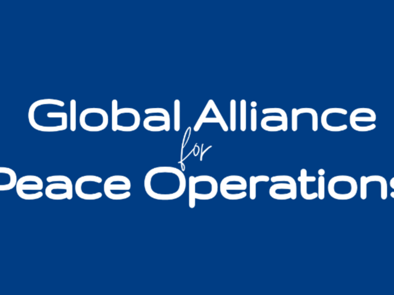 [Translate to English:] Logo Global Alliance for Peace Operations