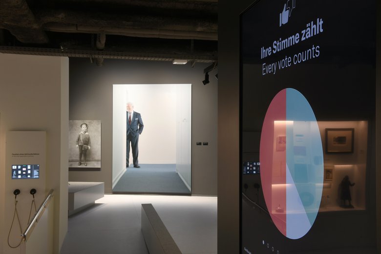Impression Ausstellung Demokratie erleben