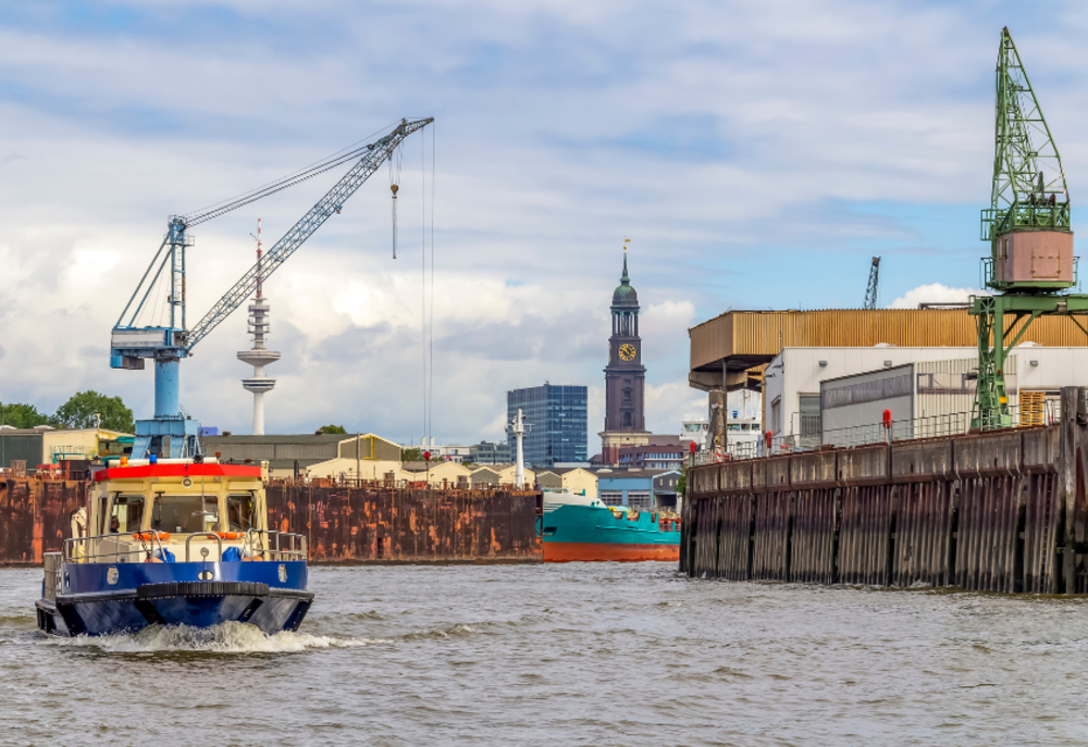 Der Hamburger Hafen