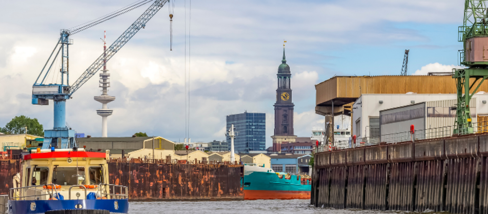 Der Hamburger Hafen