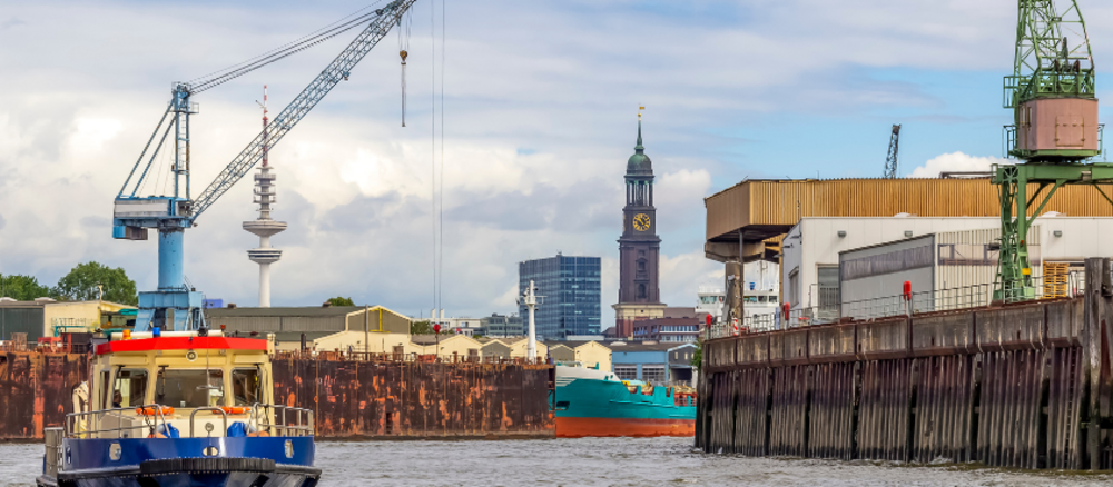 Der Hamburger Hafen