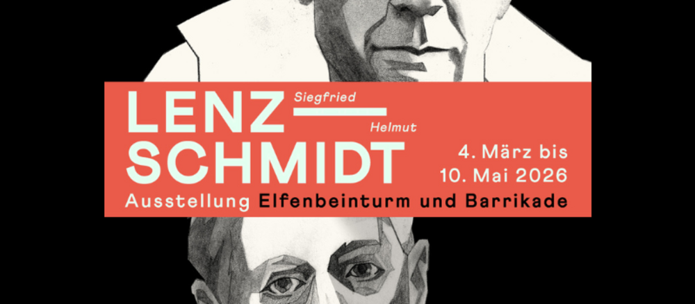 Exhibition poster Lenz and Schmidt
