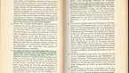 Unterstrichene Textstellen in Buch