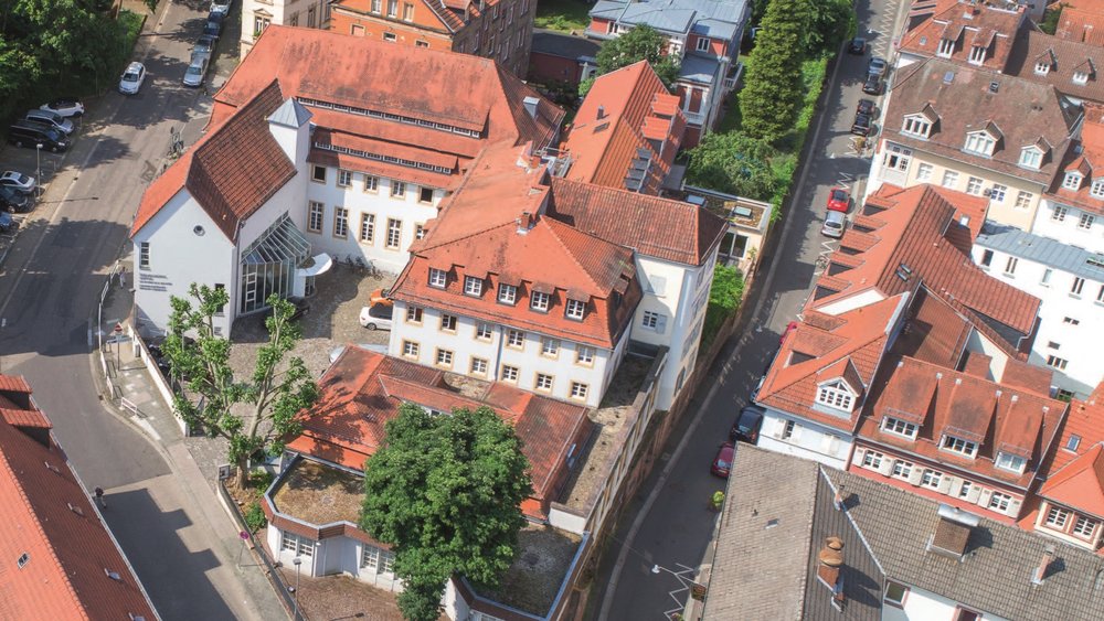 View of the Heidelberg Documentation and Cultural Centre from above
