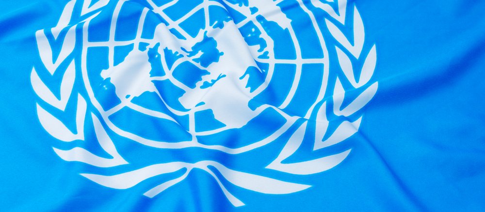 [Translate to English:] UN Flagge