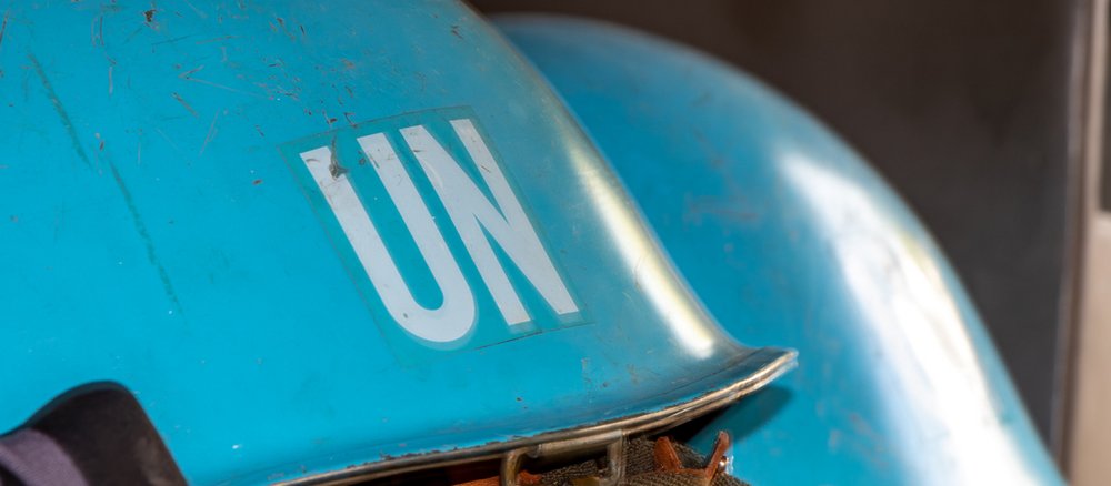 [Translate to English:] UN Blauhelme