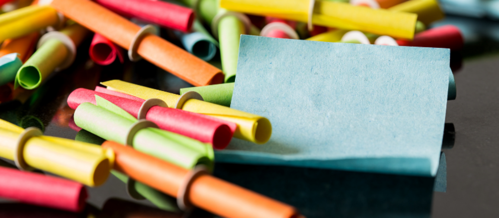 Colourful tickets