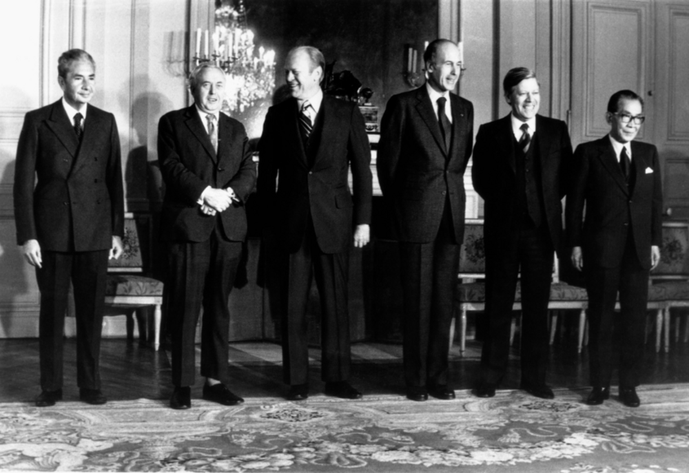 Heads of state and government during the first World Economic Summit