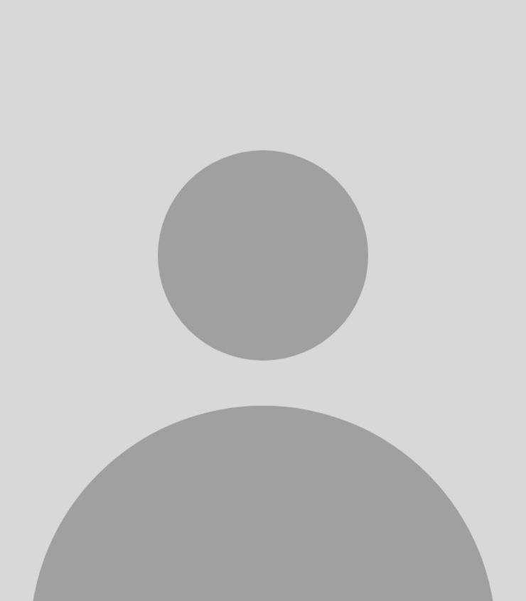 Grey placeholder photo for an employee