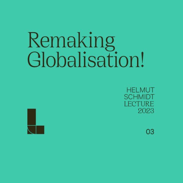 Grafische Darstellung des Übersichtsbildes des Magazins „Remaking Globalisation”.