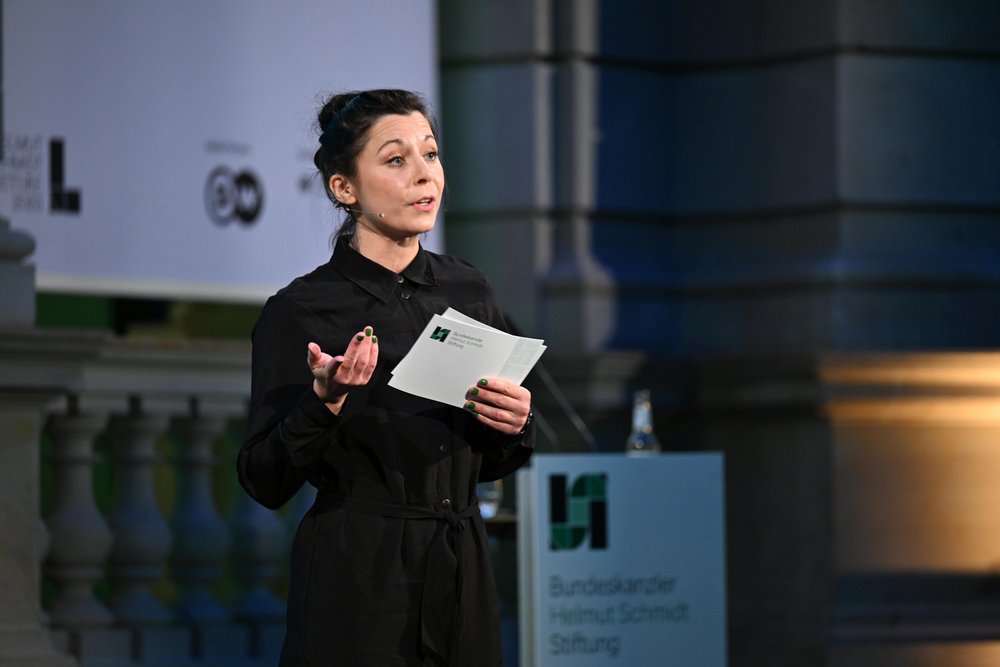 Dr. Elisabeth Winter auf Bühne