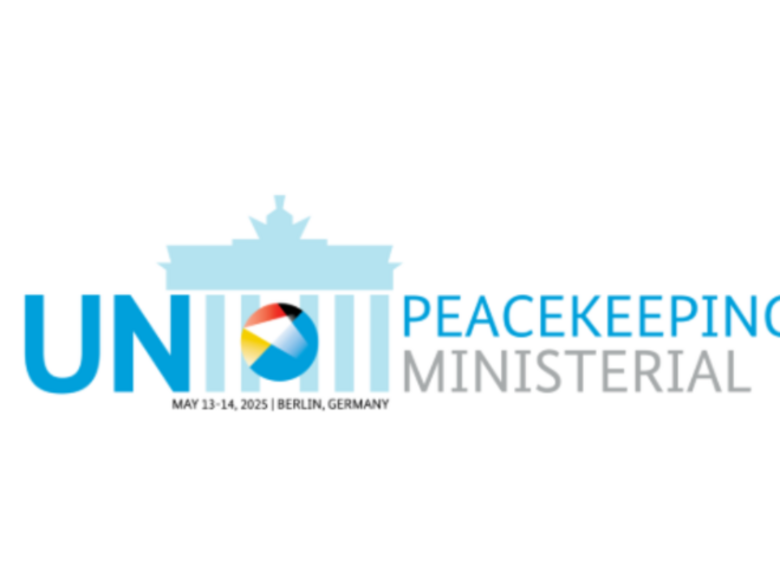 [Translate to English:] Logo UN Peacekeeping Ministerial