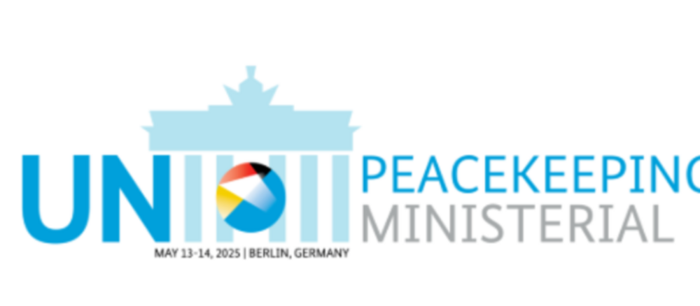 [Translate to English:] Logo UN Peacekeeping Ministerial