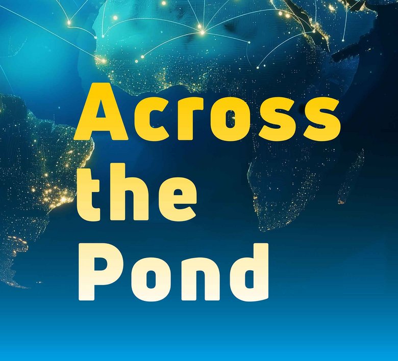 Across the Pond Podcast Logo
