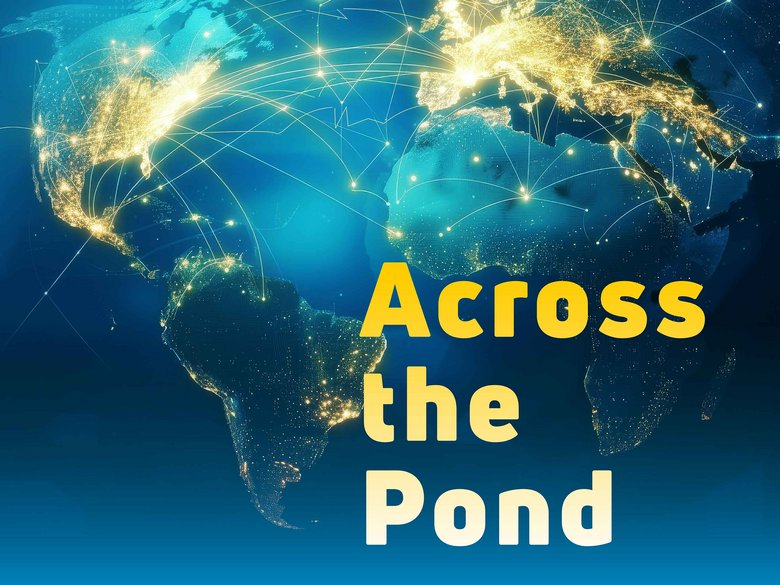 Across the Pond Podcast Logo
