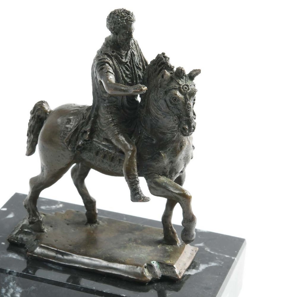 Miniature equestrian statue of Marcus Aurelius