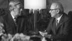 Helmut Schmidt and Erich Honecker in dialogue